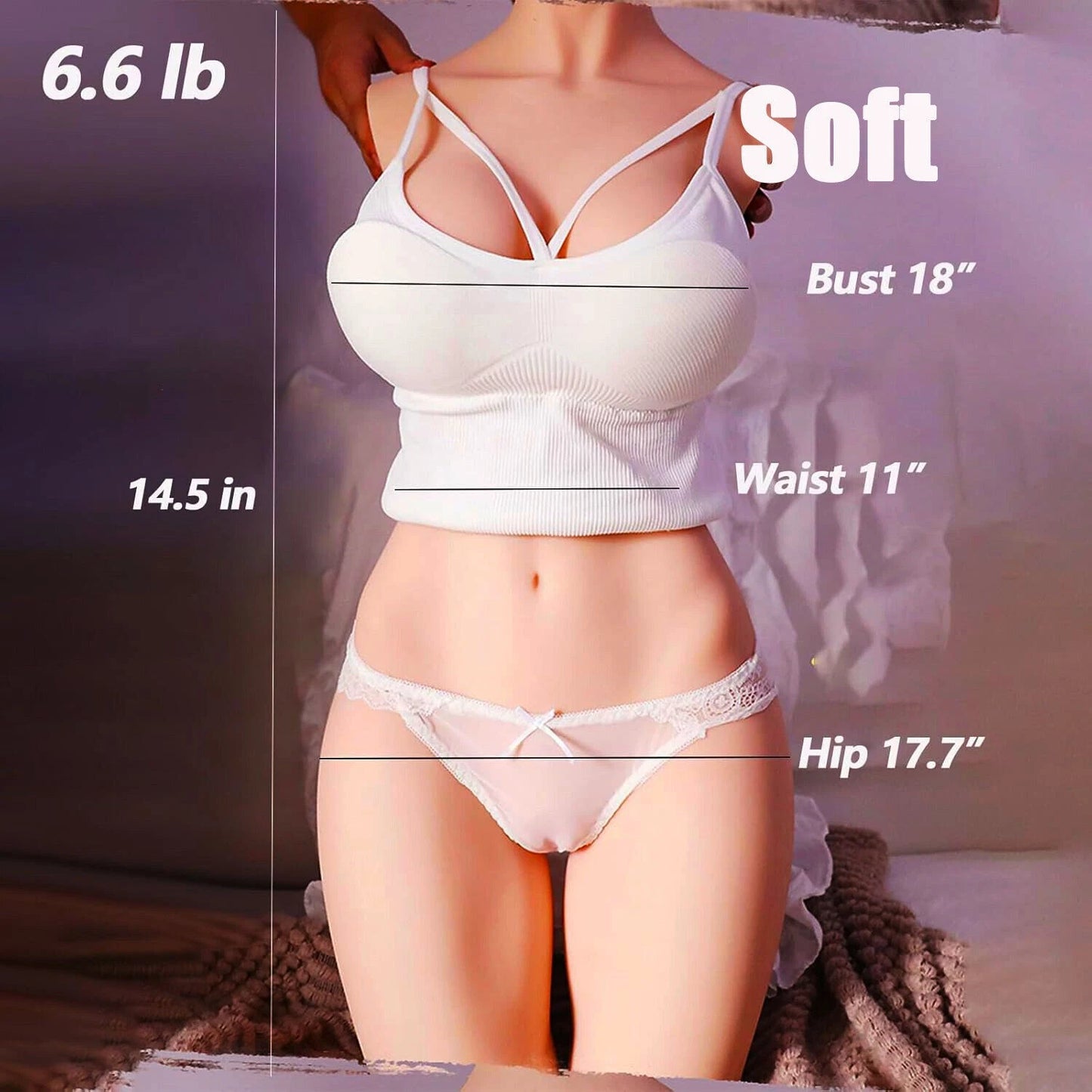 Sex Doll Realistic Torso Masturbator Butt Vagina Ass Adult Sex toy For Men Male