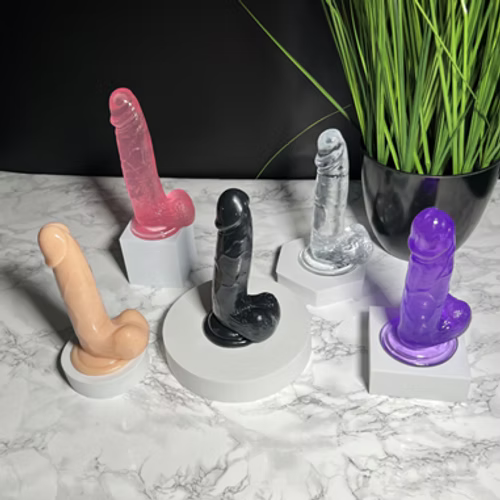 Suction Cup Dildo Realistic Feel Sex toy Anal 6,7,8,9 Inch Small Medium Large UK