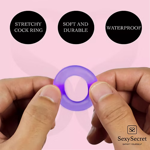 Cock Ring Sex Toy Delay Ejaculation Penis Ring Set Erection Aid Penis Enlarger