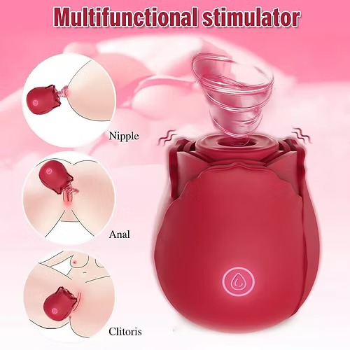 Clitoris Vibrator 10 Speeds Clit Sucking Massager Sex Toys for Women Ucwslwwzwlp