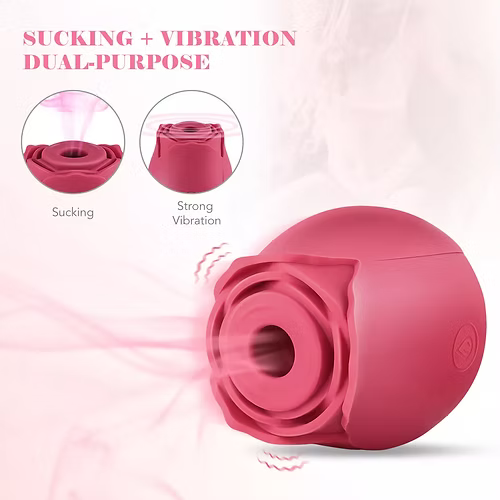 Clitoris Vibrator 10 Speeds Clit Sucking Massager Sex Toys for Women Ucwslwwzwlp