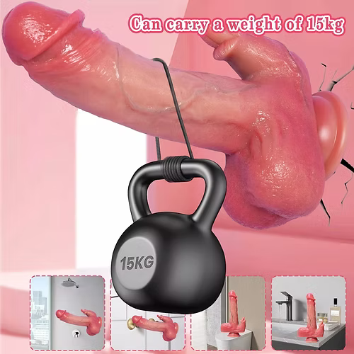 Waterproof Licking Vibrator Heating Thrusting Rotating Dildo Sex Toy For Women