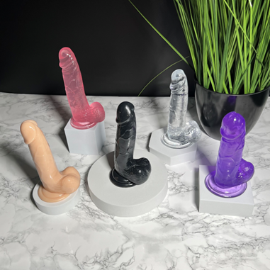 Suction Cup Dildo Realistic Feel Sex toy Anal 6,7,8,9 Inch Small Medium Large UK