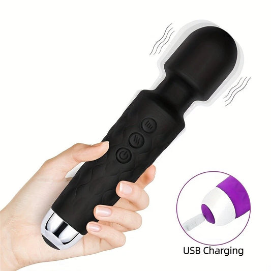 10" Dildo Double Head G-spot Clit Vibrator Massage Wand Adult Sex Toys for Women
