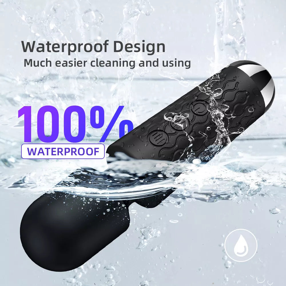 10" Dildo Double Head G-spot Clit Vibrator Massage Wand Adult Sex Toys for Women