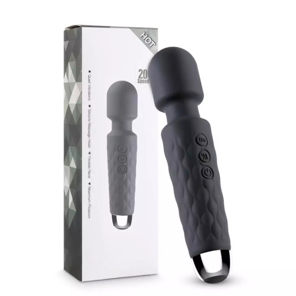 10" Dildo Double Head G-spot Clit Vibrator Massage Wand Adult Sex Toys for Women