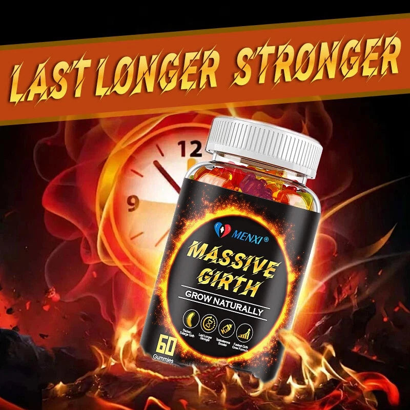Male Enhancement Gummies Testosteron Booster Massive Girth Supplement
