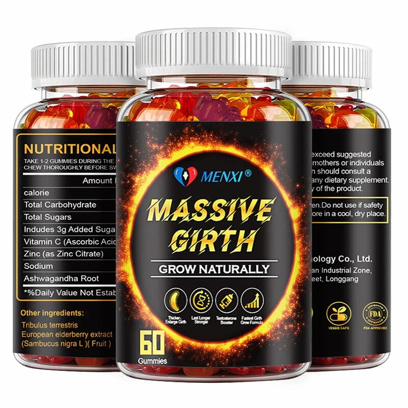 Male Enhancement Gummies Testosteron Booster Massive Girth Supplement
