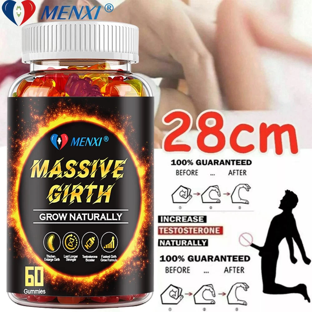 Male Enhancement Gummies Testosteron Booster Massive Girth Supplement