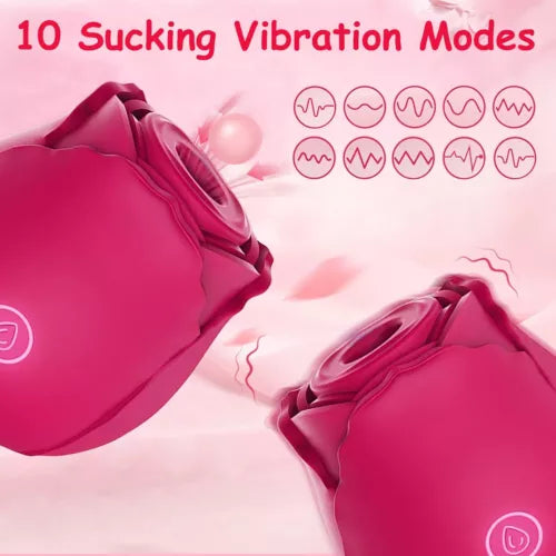 Clitoris Vibrator 10 Speeds Clit Sucking Massager Sex Toys for Women Ucwslwwzwlp
