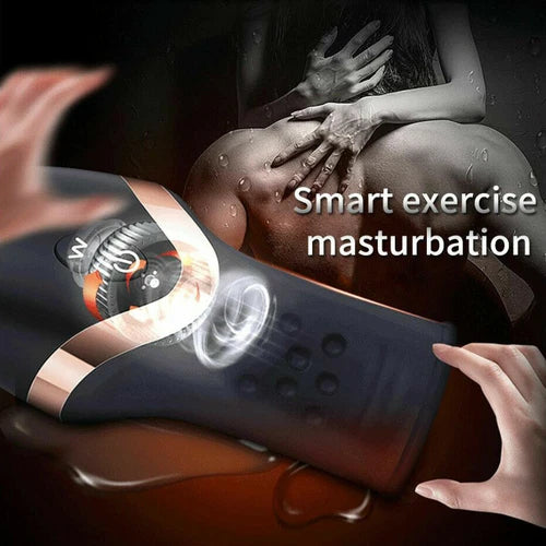 Automatic Handsfree Male Masturbator Cup Stroker Pocket Oral Sex Toy for Men UK