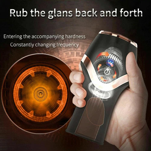 Automatic Handsfree Male Masturbator Cup Stroker Pocket Oral Sex Toy for Men UK